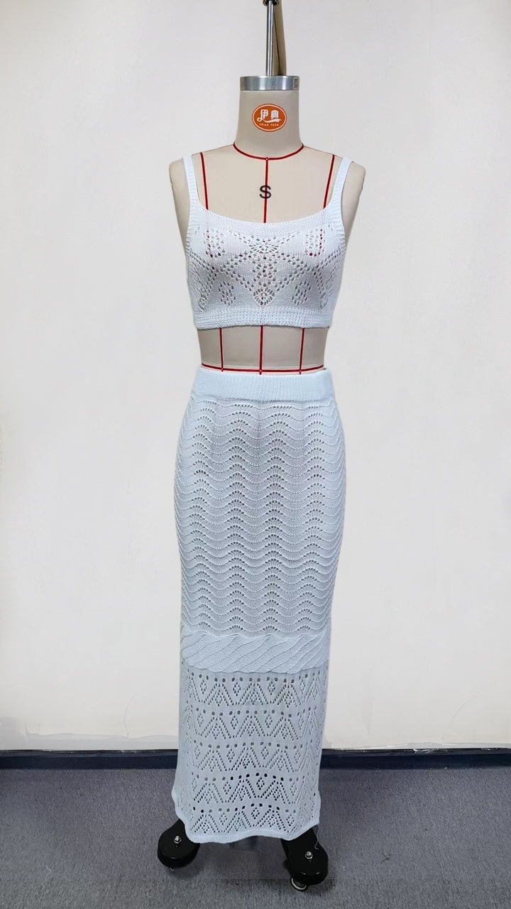 Women’s Knit Top and Skirt Set Mune Fashion