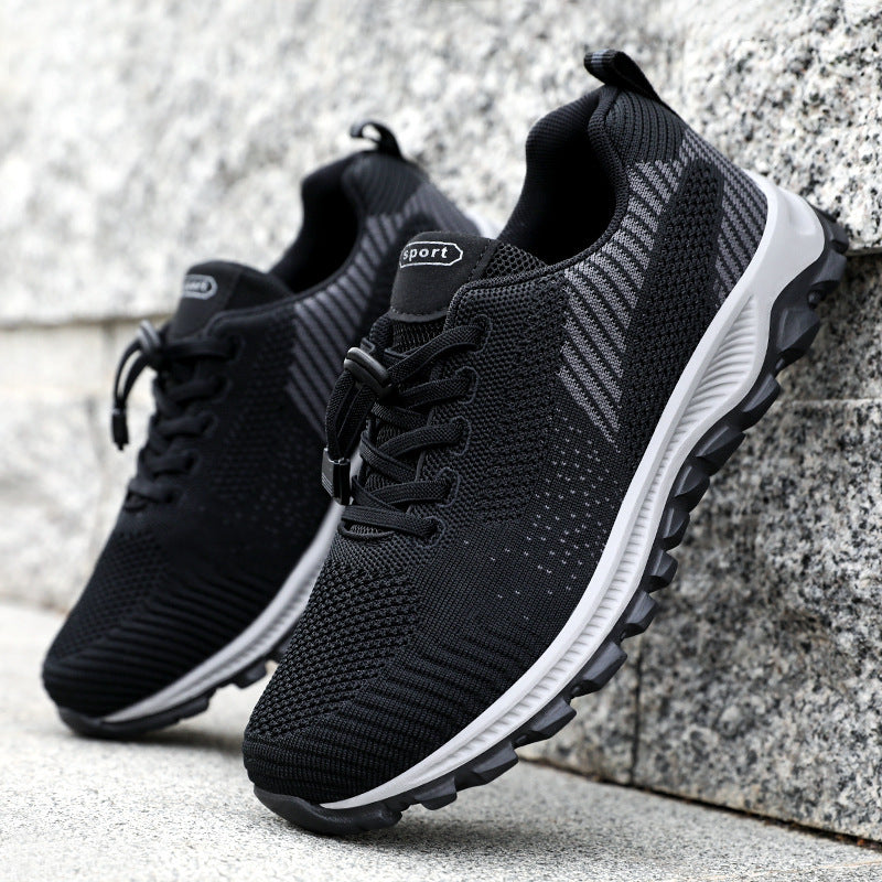 Women's knitted slip-on sports sneaker with quick pull cord Mune Fashion