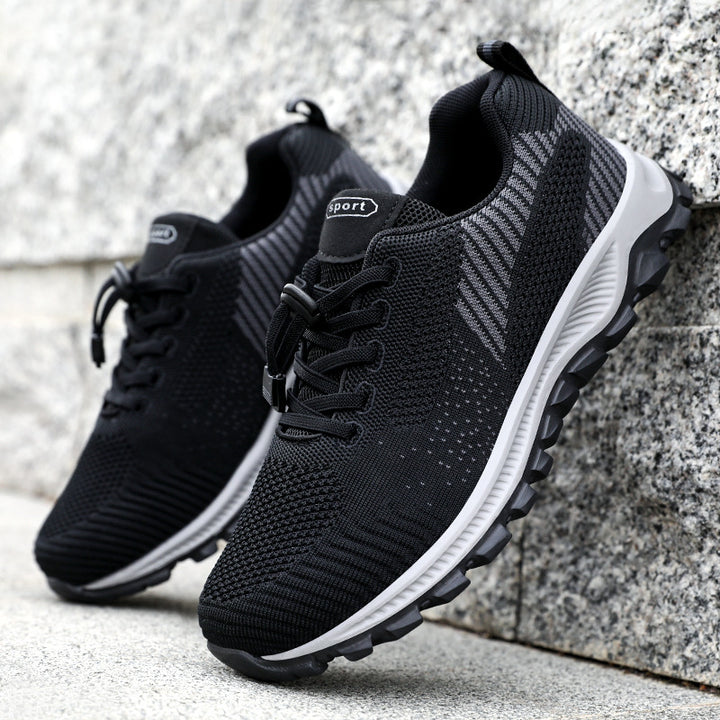 Women's knitted slip-on sports sneaker with quick pull cord Mune Fashion