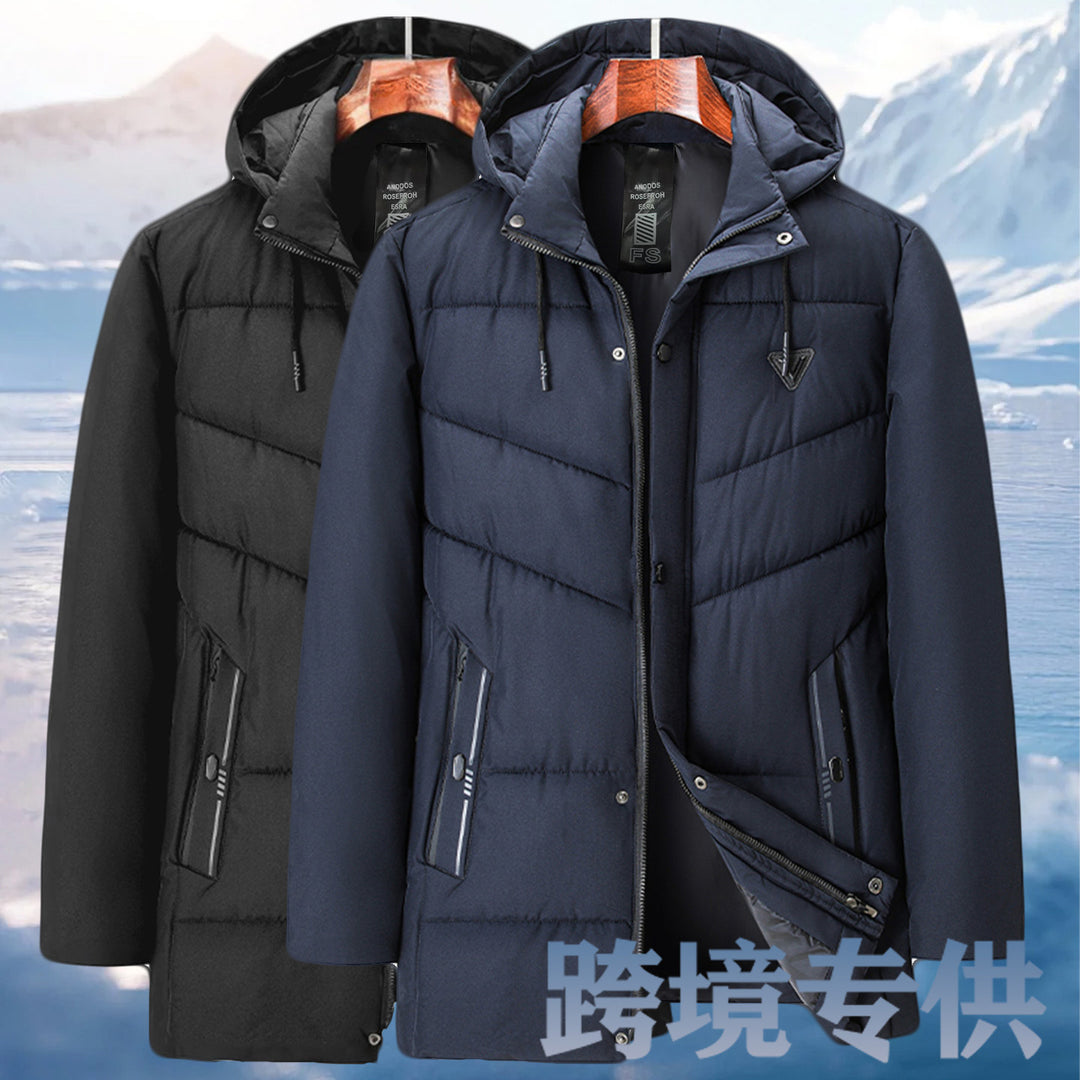 Men's multifunctional quilted jacket with hood Mune Fashion