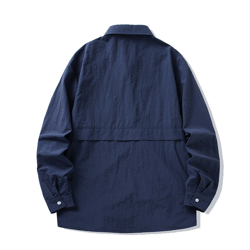 Men's Trendy and Casual Utility Shirt Jacket Mune Fashion