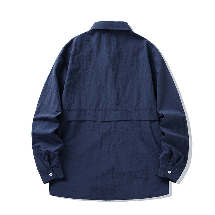 Men's Trendy and Casual Utility Shirt Jacket Mune Fashion