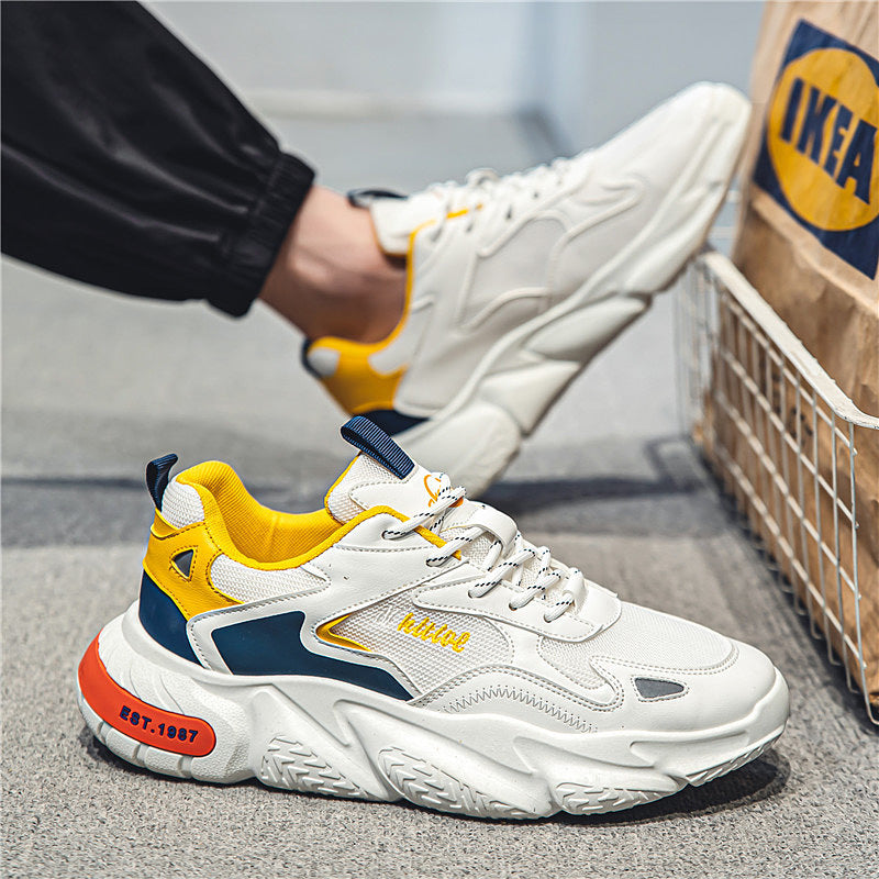 Women's fashionable Chunky Sneakers with breathable surface structure Mune Fashion