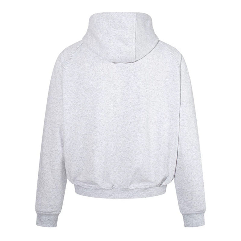 Women's hooded sweatshirt jacket in bomber style with carabiner buckle closure Mune Fashion