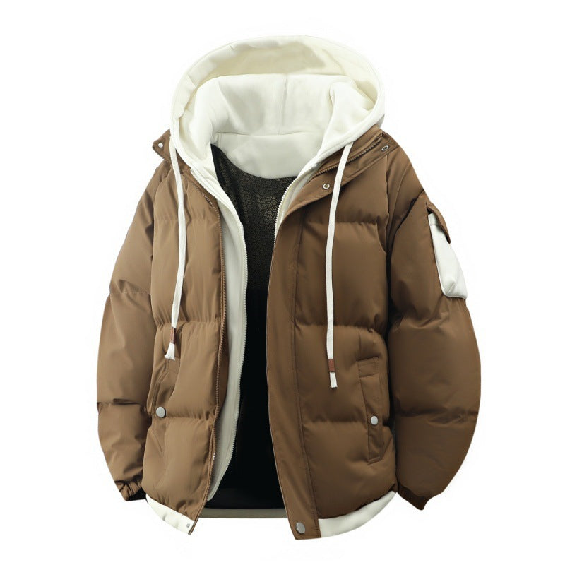 Women's Stylish Down Jacket with Hoodie