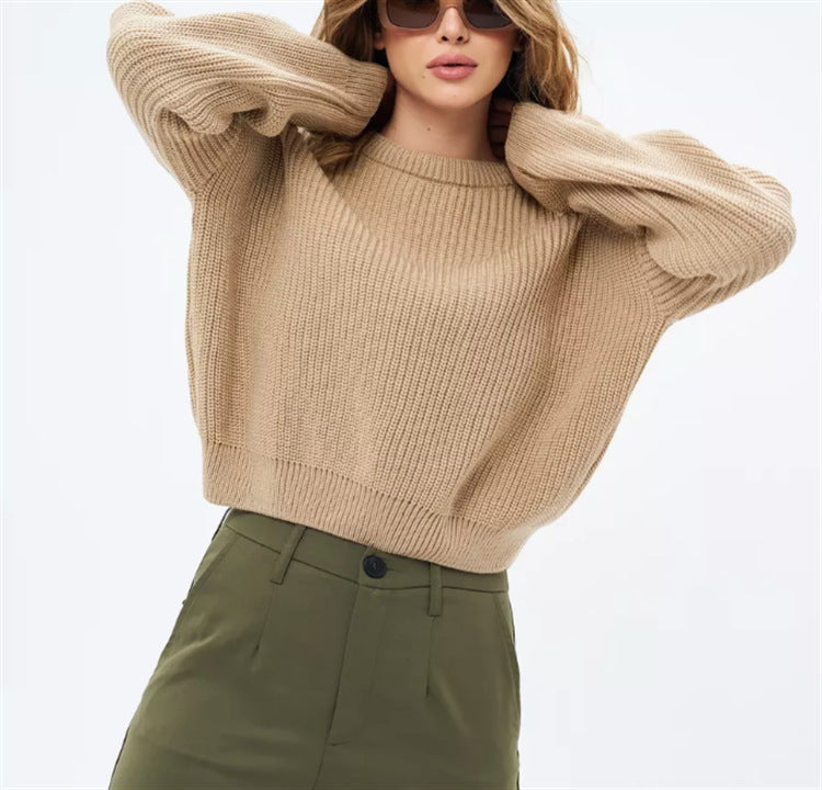 Women's Casual Knit Sweater Mune