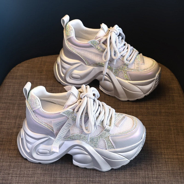 Ladies Chunky Sneakers with futuristic design and breathable upper material Mune Fashion
