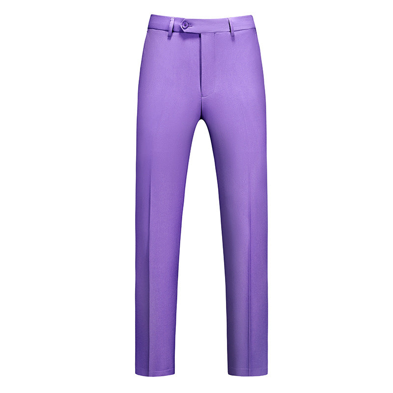 Men's slim premium pleated trousers with stretch waistband and wrinkle-resistant fabric Mune Fashion