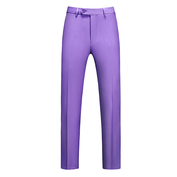 Men's slim premium pleated trousers with stretch waistband and wrinkle-resistant fabric Mune Fashion
