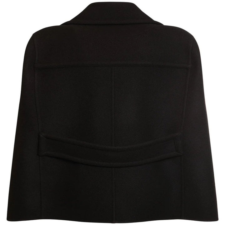 Women Short Cape Blazer in minimalist tailoring with boxy silhouette Mune Fashion