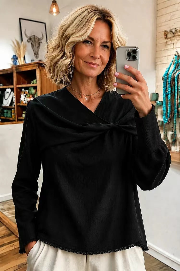 Ladies Elegant and Comfortable Blouse Mune Fashion
