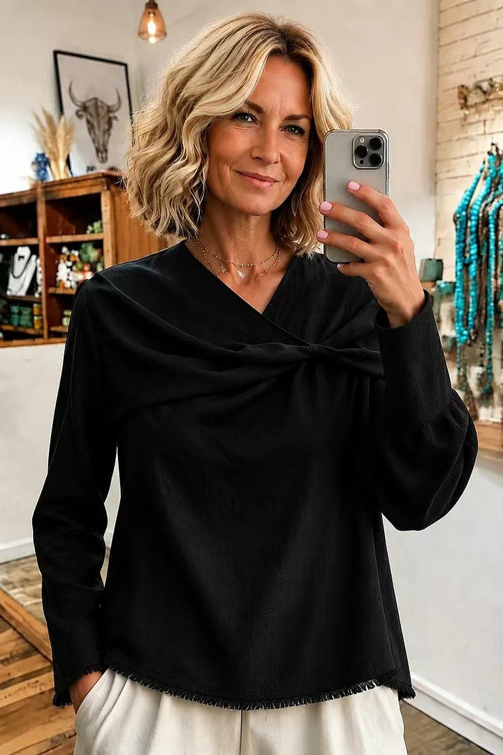 Ladies Elegant and Comfortable Blouse Mune Fashion