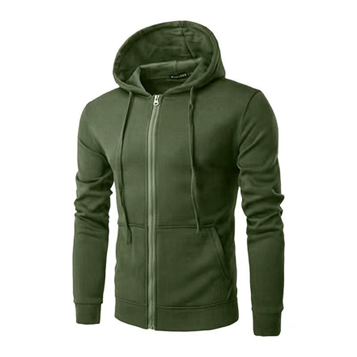 Men's lightweight tailored zip hoodie with flat seams and kangaroo pocket Mune Fashion