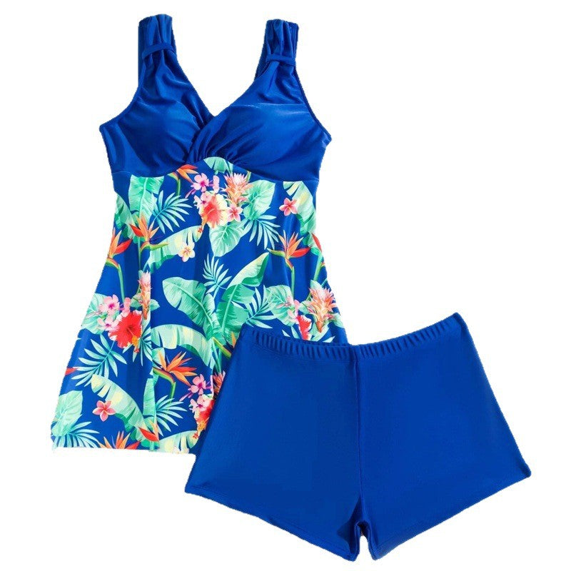 Damen Tankini mit floralem Design und bequemen Shorts Echo Archiv