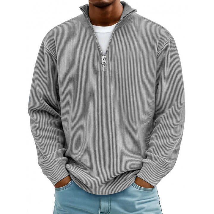 Men's Stylish Sweatshirt with Zipper Mune Fashion