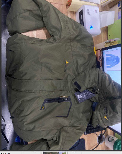 Men's multifunctional waterproof outdoor jacket with removable fleece inner layer and adjustable hood Mune Fashion