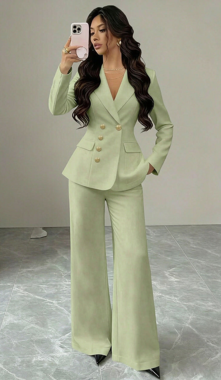 Women Elegant Blazer in Vintage Style Mune Fashion