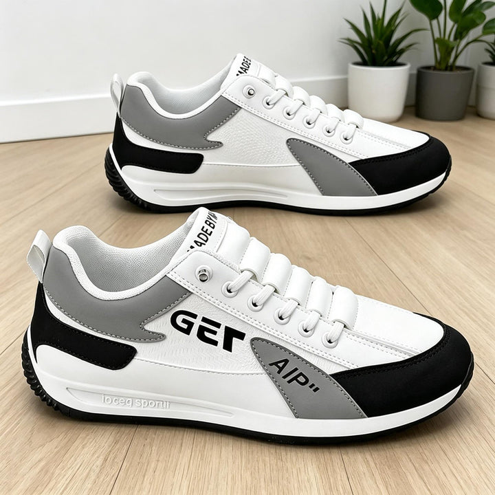 Men's Sporty Sneakers with Breathable Upper Material Mune Fashion