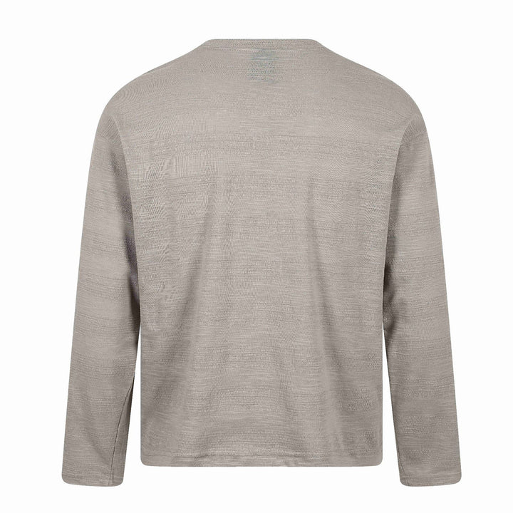 Unisex Oversize-Long Sleeve Shirt made of Slub Jersey with Floral Print Mune Fashion