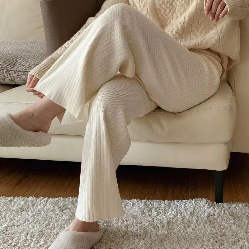 Women Comfortable and Elegant Knit Pants Mune Fashion