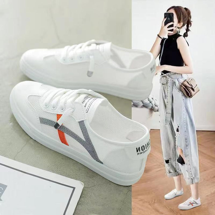 Women's Sporty Sneakers with Breathable Mesh Surface Mune Fashion