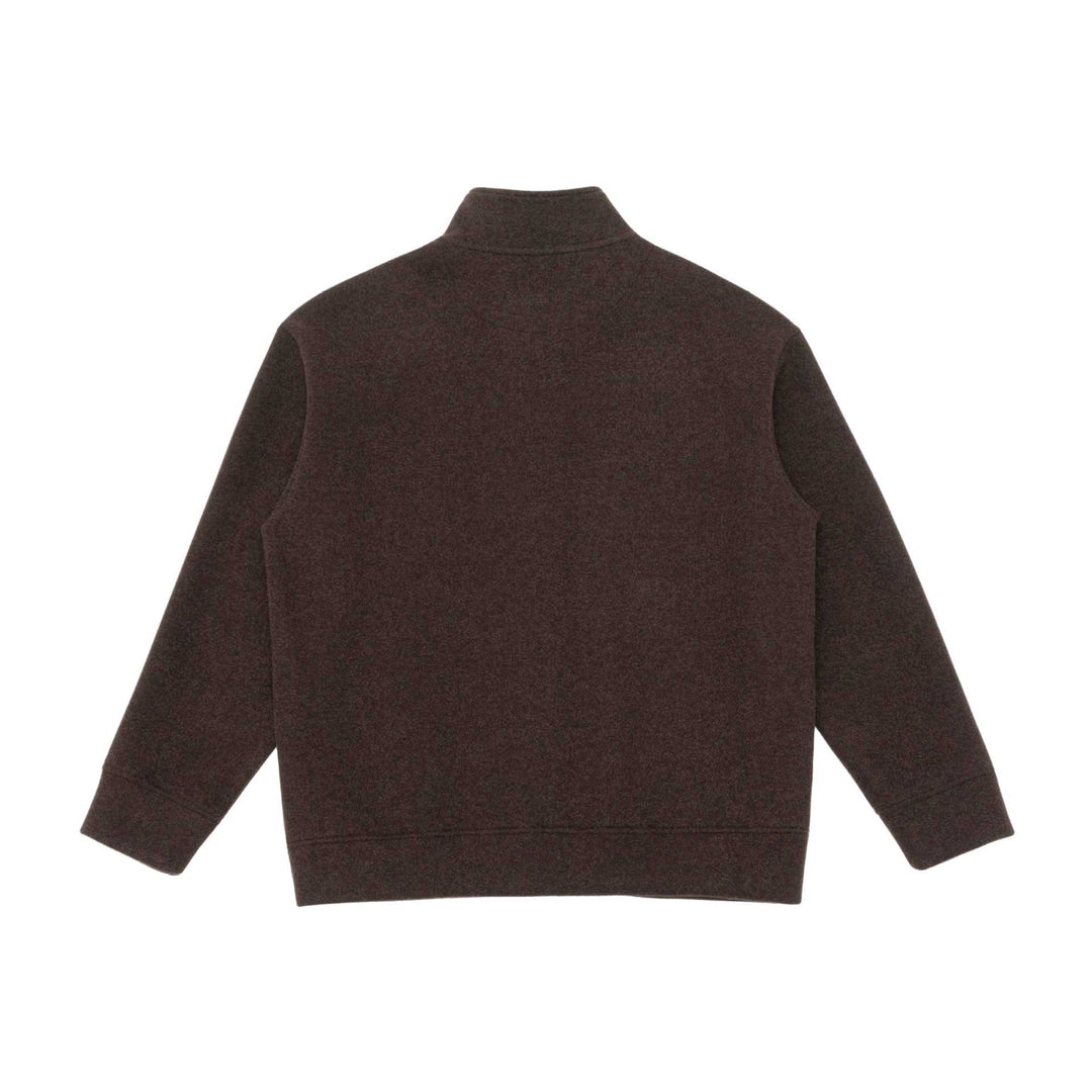 Men's wool blend jacket with stand-up collar and full button placket Mune Fashion