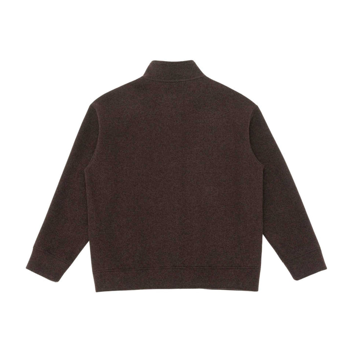 Men's wool blend jacket with stand-up collar and full button placket Mune Fashion