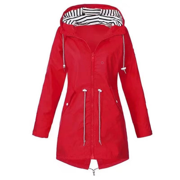 Mune | Women's Long Jacket with Hood