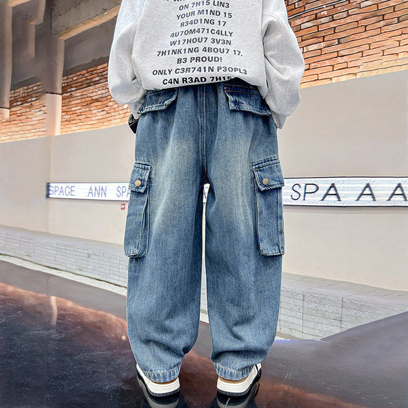 Unisex wide Utility Jeans Mune Fashion