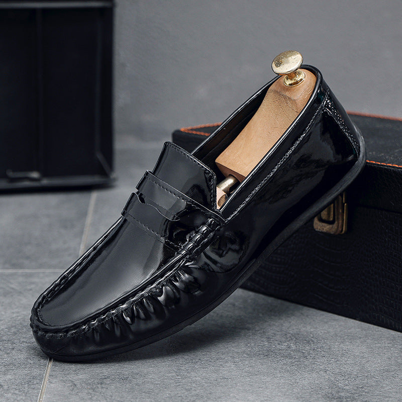 Men's Elegant Loafers made of high-quality patent leather Mune Fashion