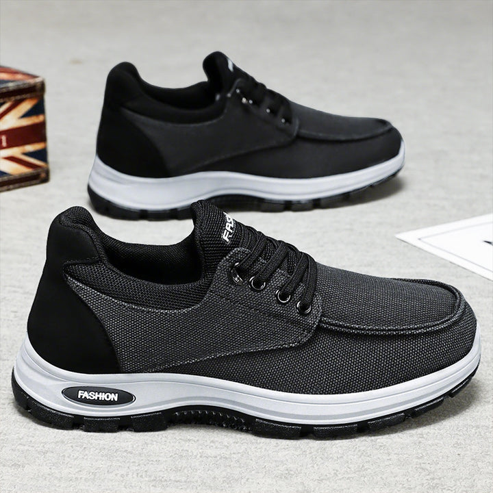 Men's robust leisure outdoor sneakers with reinforced toe cap, profiled rubber sole and cushioning EVA midsole Mune Fashion