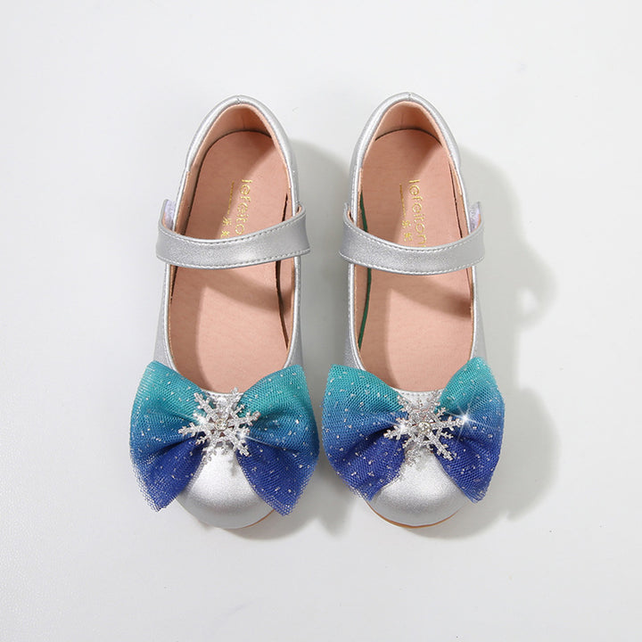 Girls' ballerinas with glittering bow design Mune Fashion