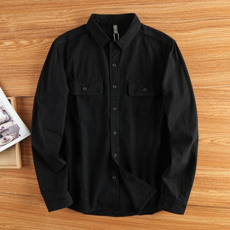 Men's Practical Utility Shirt Jacket Mune Fashion