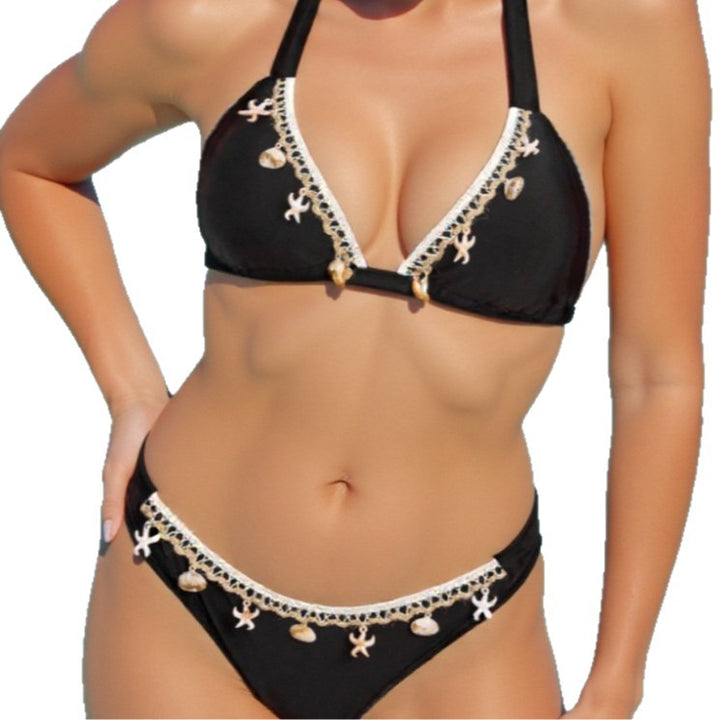 Ladies Triangle Bikini with embellished details Mune Fashion