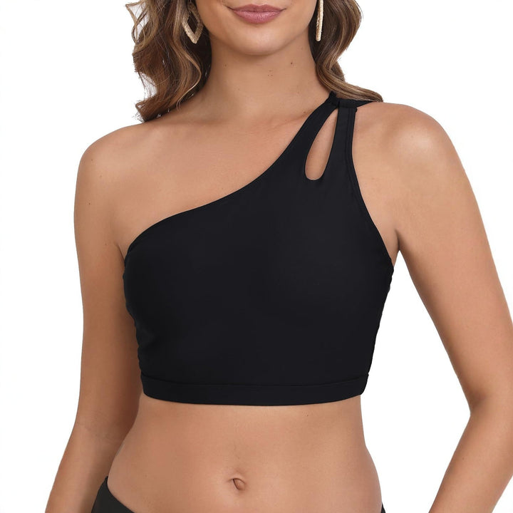 Women's Crop Top with Asymmetric Design Mune Fashion