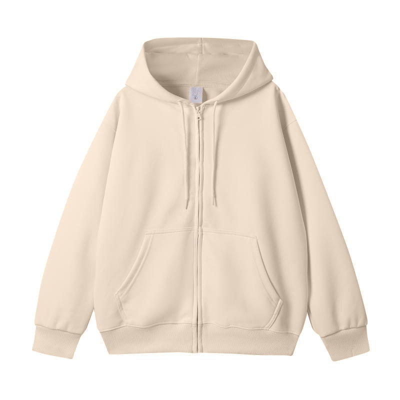 Unisex Oversized Hoodie Jacket with Full Zip and Kangaroo Pocket Mune Fashion
