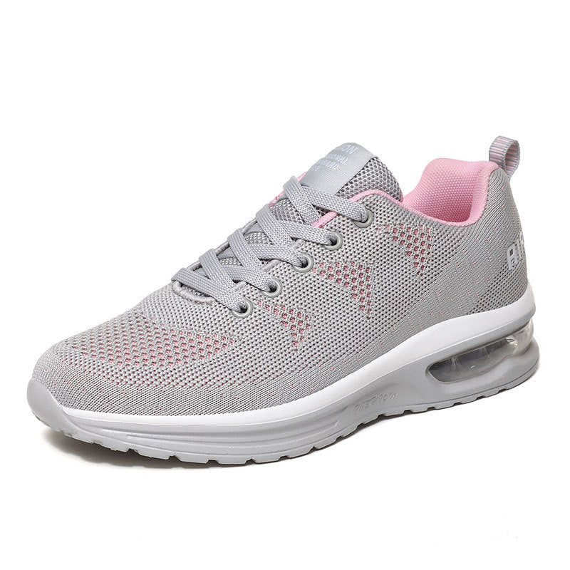 Women’s urban knit sneakers with perforated knit fabric, cushioned heel capsule and springy lightweight sole Mune Fashion