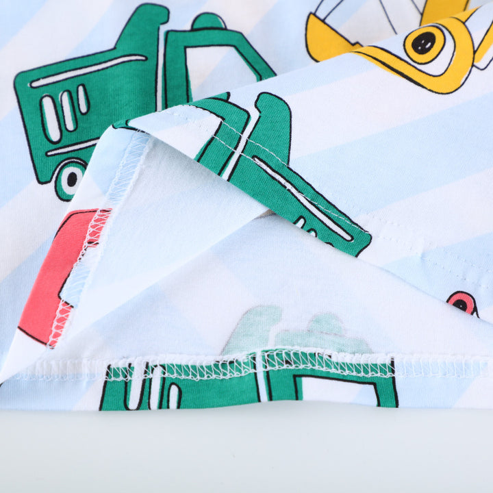 Boys T-Shirt with vibrant construction vehicle motifs Mune Fashion
