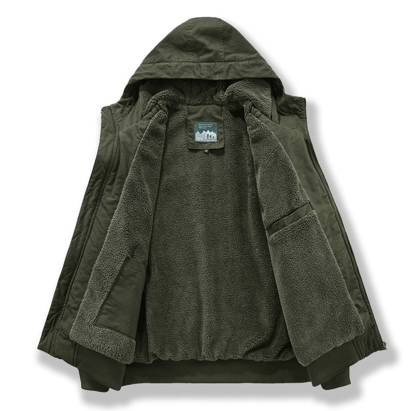 Men's Technical Bomber Jacket with Hood Mune Fashion