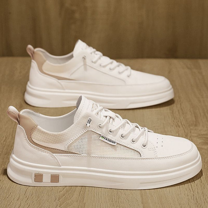 Women's Fashion Sneakers with Breathable Mesh Inserts and Shock-Absorbing Sole Mune Fashion