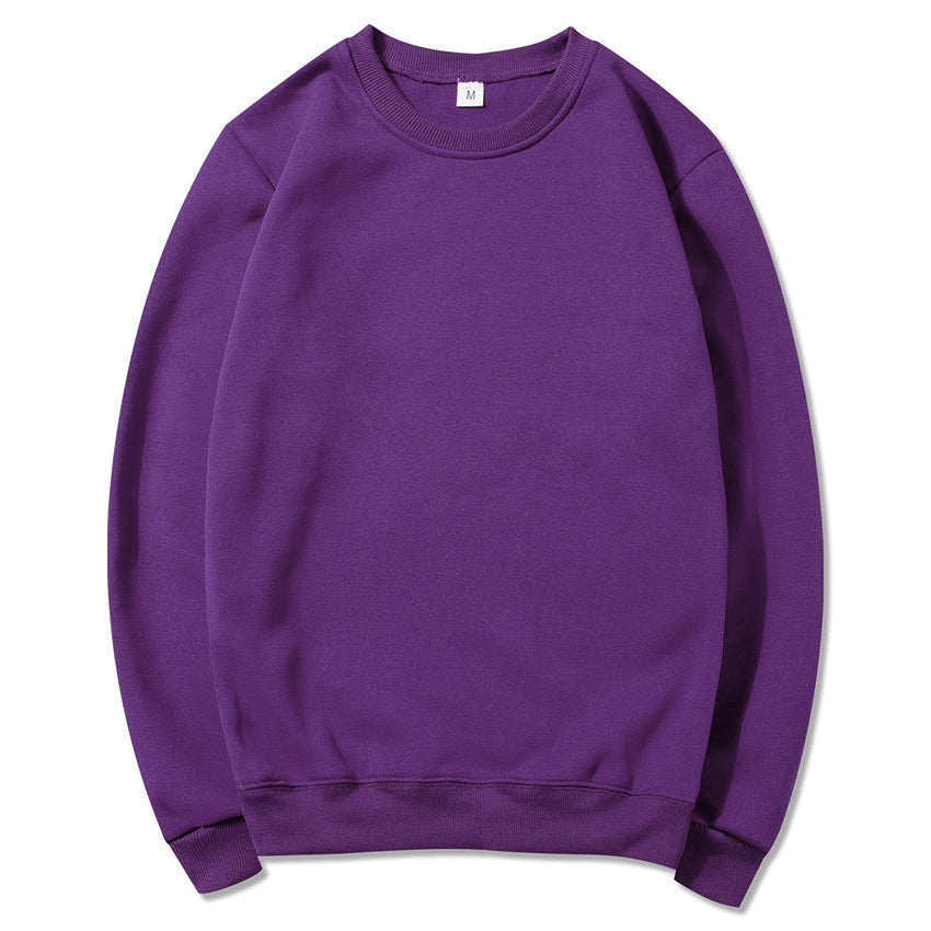 Unisex timeless crew neck sweater without hood with brushed inner side and reinforced neck Mune Fashion