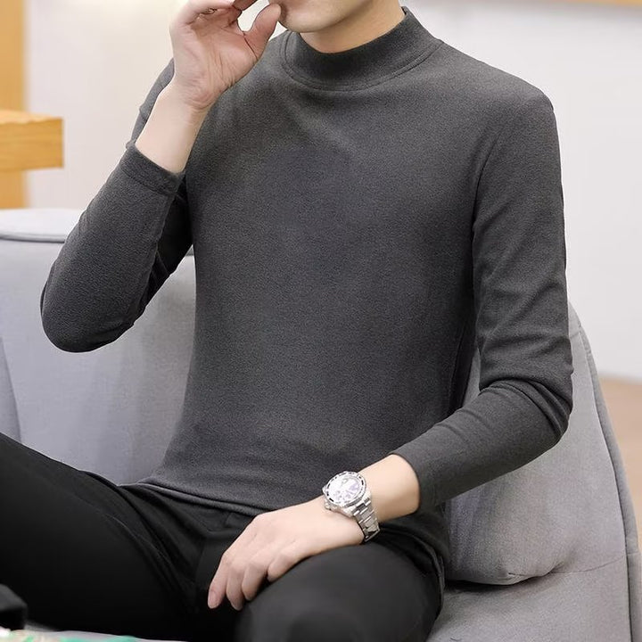 Men's Stylish Stand-Up Collar Sweater Mune Fashion