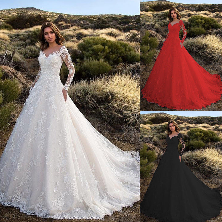 Mune | Elegant White Bridal Wedding Dress
