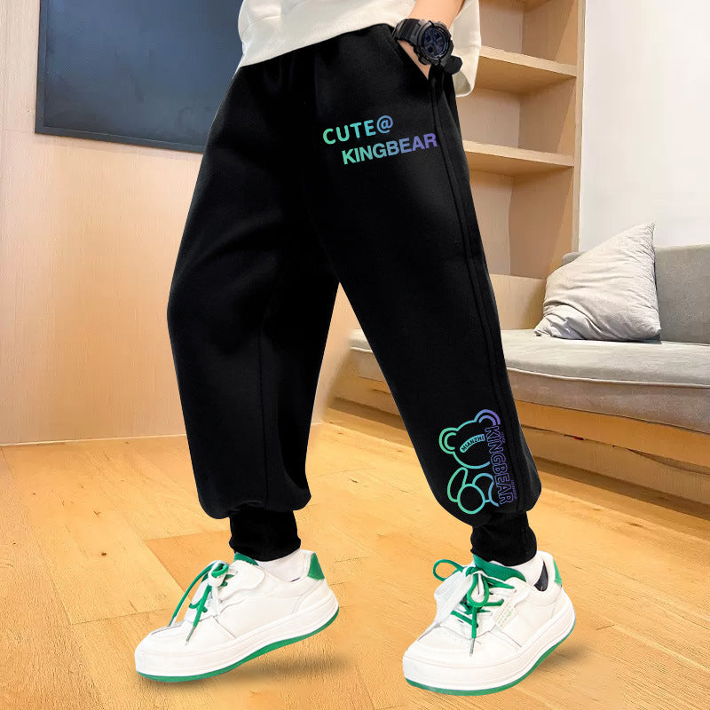 Men's casual joggers with colorful print Mune Fashion