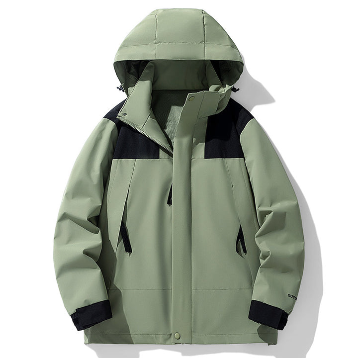 Women's Water-Repellent Transitional Jacket with Adjustable Hood Mune Fashion