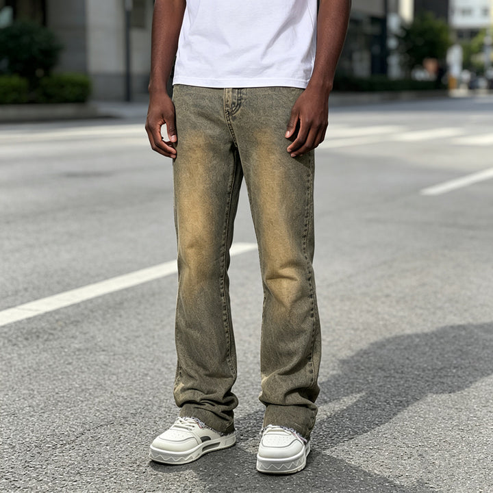Men's Classic Slim Fit Jeans Mune Fashion