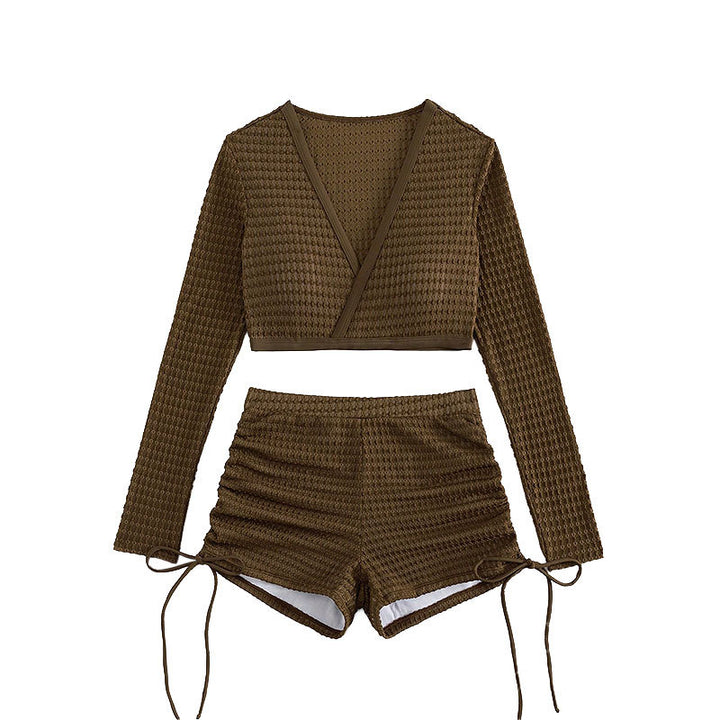 Women's swimsuit skirt with high-cut top and casual design Mune Fashion