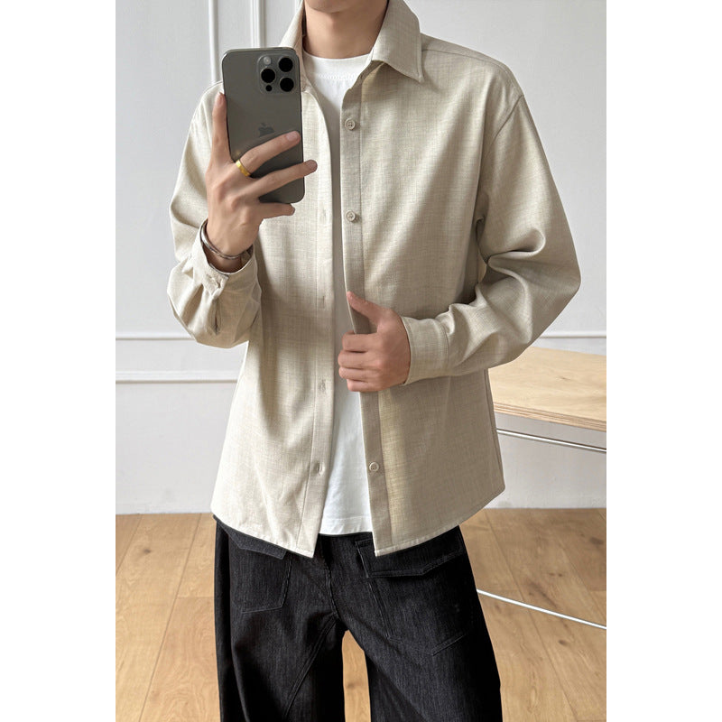 Men's Fashionable and Casual Overshirt Jacket Mune Fashion
