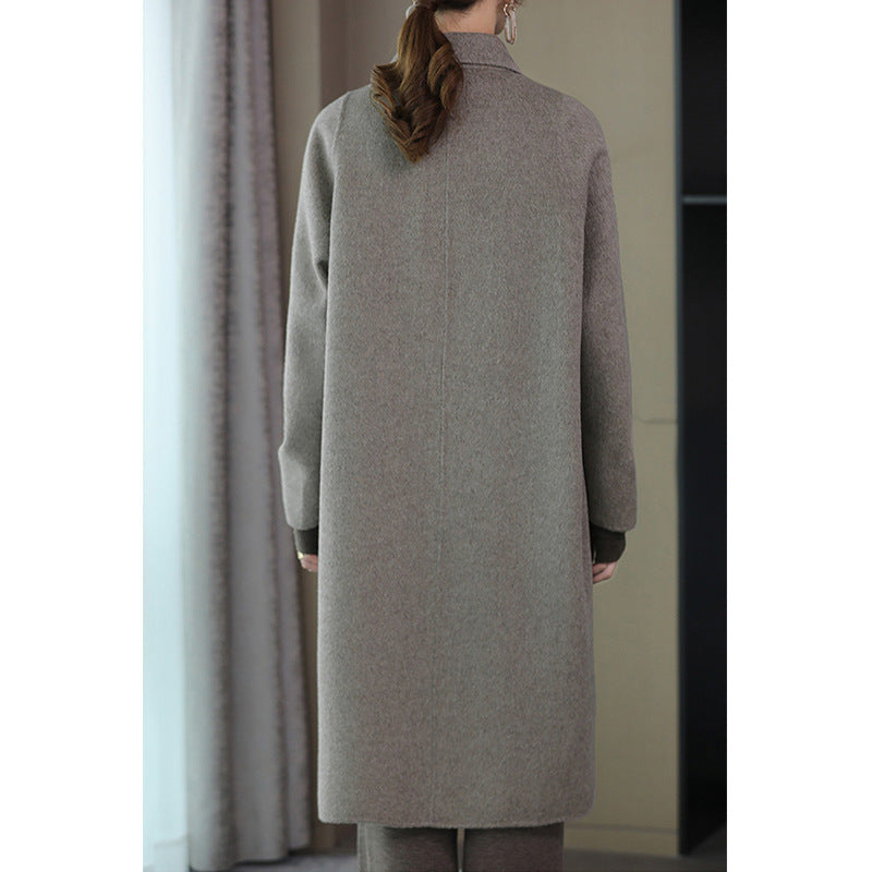 Women Stylish Wool Coat Mune Fashion