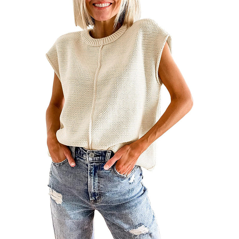 Women's Knit Top Mune